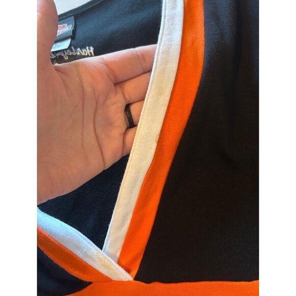 Harley Davidson Y2K Babydoll V-Neck Embroidered Top Size XL - Picture 4 of 11